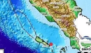 Setelah Gayo Lues, Giliran Kepulauan Simeulue Diguncang  Gempa Bumi 