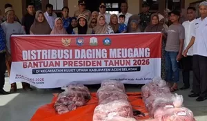 4.090 paket daging bantuan Prabowo untuk warga Aceh Selatan disalurkan