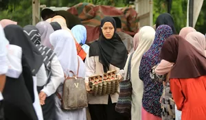 Pasar murah lengang tak lengkap pangan