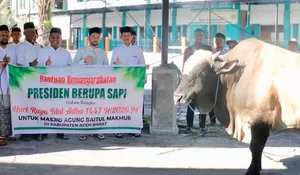 Semangat berkurban dari Masjid Agung Meulaboh
