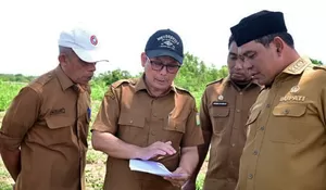 Bupati Aceh Besar tinjau proses finalisasi lahan untuk Sekolah Rakyat