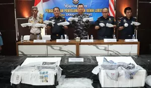 TNI AL Gagalkan Penyelundupan 125.000  Ekor Benih Bening Lobster 