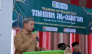 100 Guru Ngaji Ikut TOT Tahsin Al Qur'an di Aceh Besar