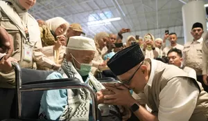 Pelepasan kepulangan perdana Jemaah Haji Indonesia ke Tanah Air