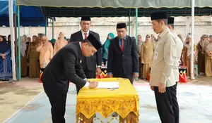 Bupati Aceh Barat lantik pejabat Pemkab di desa, ada apa?
