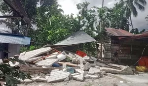 Update Gempa M 6,7 Sulteng, 67 unit rumah rusak dan 312 jiwa terdampak
