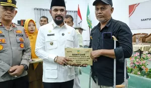 Pemerintah serahkan santunan ahli waris korban banjir Aceh Timur