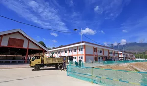 Gedung baru Sekolah Rakyat di Kuta Malaka