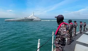 Kapal perang TNI AL asah kemampuan tempur di perairan Ambalat