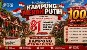 Namanya pesta rakyat lomba hias desa, digelar di 17 san