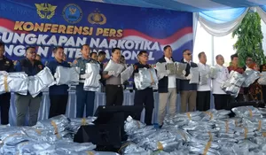Penyelundupan 3,37 ton narkotika kuncup bunga ganja Thailand digagalkan