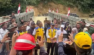 Akhirnya jembatan Bailey Wih Kanis Bener Meriah beroperasi