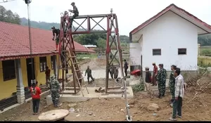 TNI bangun 56 jembatan di Gayo Lues