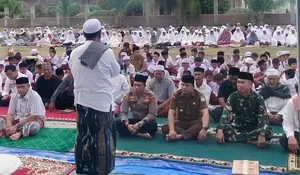 People in Aceh perform "Istisqa" prayer asking for rainfall
