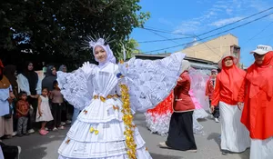 Kemeriahan HUT RI  di pedesaan Aceh Besar 