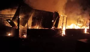 Pondok Pesantren Darul Mukhlasin Asholihin Aceh Tenggara terbakar