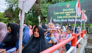 Presiden bangun ribuan jembatan dan air bersih, ini reaksi pemkab Aceh Besar