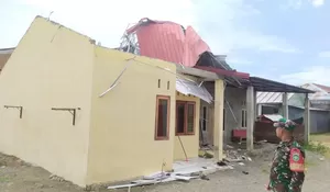 Angin kencang masih berlanjut, empat rumah kembali rusak di Aceh Besar