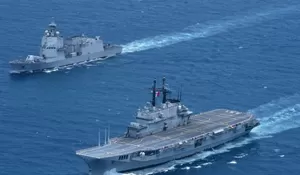 Berlayar dari Italia, Kapal Induk Pertama Indonesia tiba di tanah air