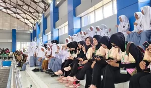 Antusias siswa sambut pembukaan Pra PORA Bola Voli di Aceh Besar 