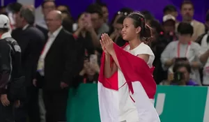Atlet Teqball Indonesia  sabet medali perak pertama di Asian Games 2026 Jepang