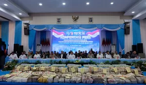 Bea Cukai amankan 800 kg Ketamin dari dua kapal asing