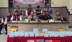 46,6 kilogram sabu asal Malaysia ditangkap di Langsa