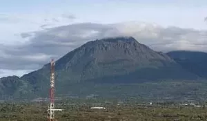 Gunung Bur Ni Telong masih level II, asap kawah nihil