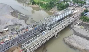 Jembatan Kutablang tahap pengaspalan, target fungsional  September 2026
