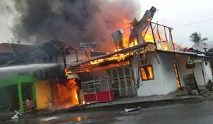 Belasan rumah terbakar di Aceh Tenggara