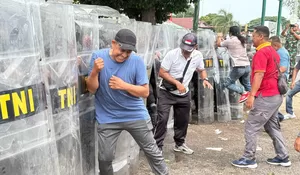 Antisipasi demo anarkis, TNI gelar latihan intensif PHH