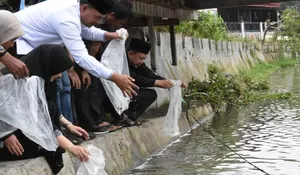 Hidupkan program ketahanan pangan, Aceh Tengah tabur 50.000 benih ikan nila