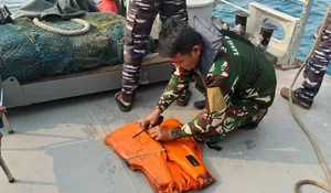 Hari ketiga pencarian Jurnalis, TNI AL temukan pelampung