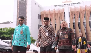 Hari Pertama Kerja 2026, Gubernur Lampung Pimpin Sidak Disiplin ASN