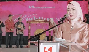 Ketua TP PKK Provinsi Lampung Ibu Purnama Wulan Sari Mirza Buka Wedding Story 2026, Dukung Penguatan UMKM dan Pertumbuhan Industri Pernikahan Lokal