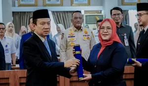 Sekda Provinsi Lampung Lantik 15 Pejabat Administrator