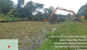 BBWS Mesuji Sekampung Ambil Langkah Konkret Atasi Gulma di Saluran Irigasi Way Rarem
