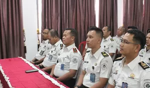 Silaturahmi Tanpa Batas, Lapas Kotaagung Hadiri Halal Bihalal Virtual Kemenimipas