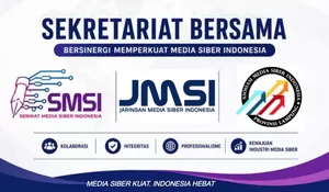 SMSI, AMSI dan JMSI Lampung Kompak, Gelar Sarasehan dan Luncurkan LAPOR SEKBER