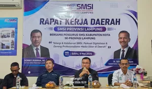 217 Perusahaan Media SMSI Lampung Sepakat Saling Support Pemberitaan di Rakerda 2026