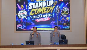 Polda Lampung Gelar Lomba Stand Up Comedy untuk Perkuat Citra Humanis Polri