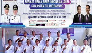 Panitia Matangkan Persiapan Muskab ke-1 SMSI Tulangbawang di Hotel Le'Man
