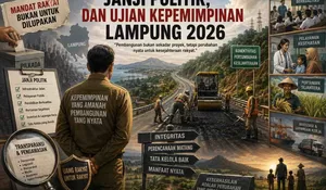 Janji Politik, dan Ujian Kepemimpinan Lampung 2026