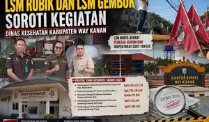 GEMBOK-RUBIK Desak Audit Proyek Dinkes Way Kanan