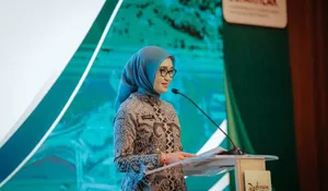 Jihan Dampingi Wamenperin Tinjau Calon Balai Diklat Industri