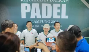 Sekda Marindo Buka Kejurda Padel Lampung 2026