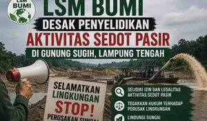Tambang Pasir di Gunung Sugih Dikeluhkan Warga