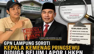 Dugaan Ketidakpatuhan LHKPN Kepala Kemenag Pringsewu Disorot