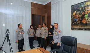 Kapolda Lampung Resmikan Klinik, Studio Podcast, dan Lounge