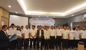 SMSI Kukuhkan Pokja Newsroom Jaga Desa di Lampung